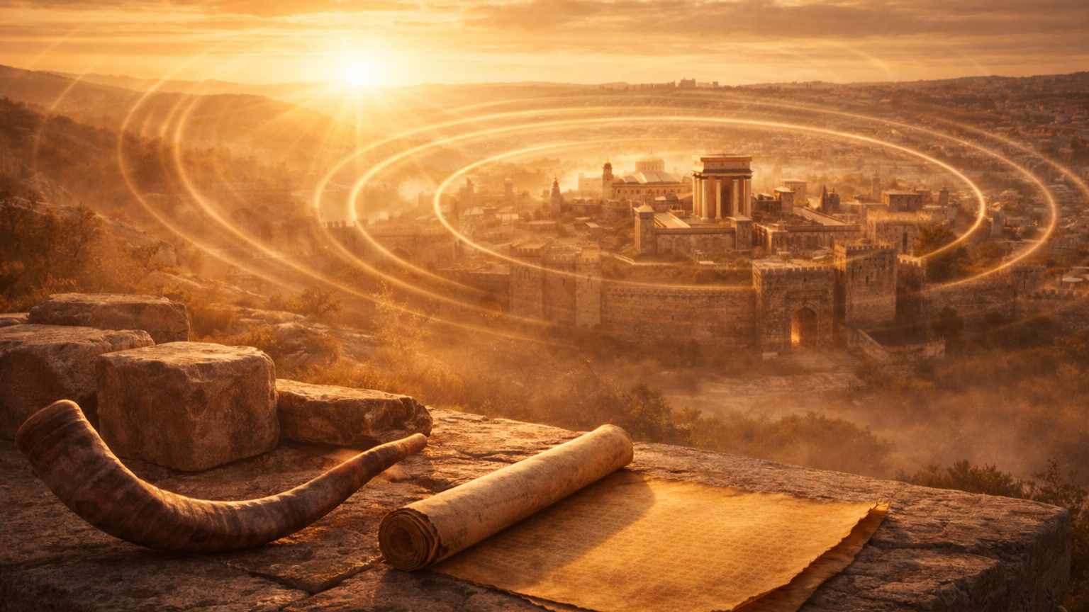 The Acoustic Perimeter: Shofar Frequencies and the Temple Shield